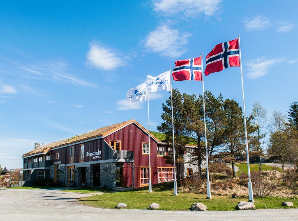 Dolmsundet Hotell Hitra Melandsjøen Dış mekan fotoğraf
