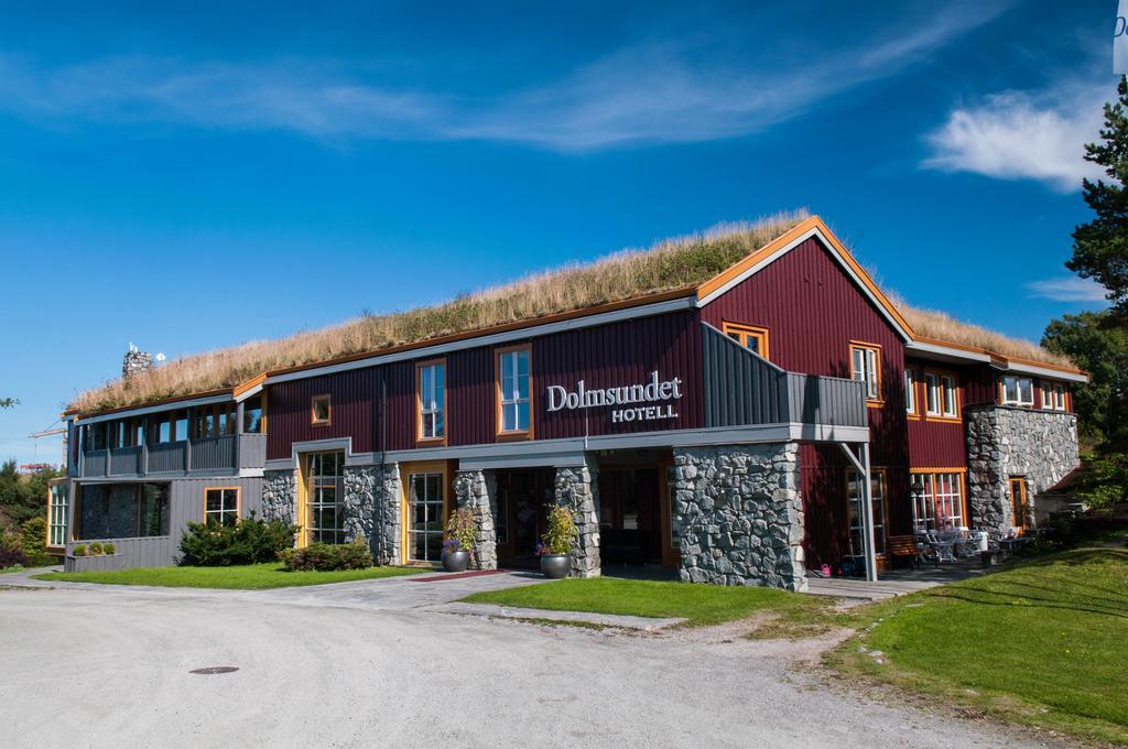Dolmsundet Hotell Hitra Melandsjøen Dış mekan fotoğraf