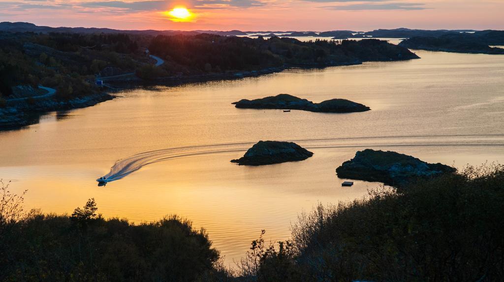 Dolmsundet Hotell Hitra Melandsjøen Dış mekan fotoğraf