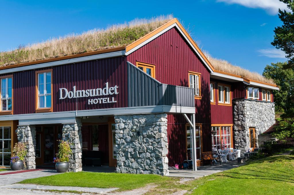 Dolmsundet Hotell Hitra Melandsjøen Dış mekan fotoğraf