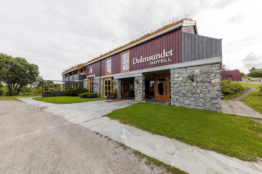 Dolmsundet Hotell Hitra Melandsjøen Dış mekan fotoğraf